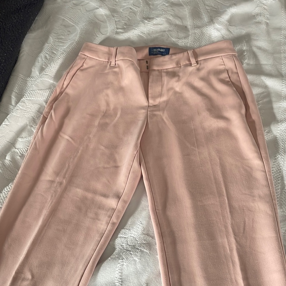 Old navy Harper mid rise pink pant size 8